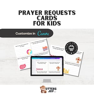 Printable Prayer Request Cards Template: Church Ministry Handouts (PDF)