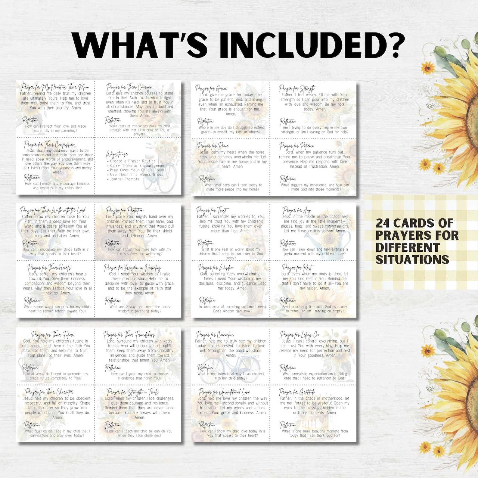 Pocket Prayer Cards Printable: Christian Scripture Cards (digital ...