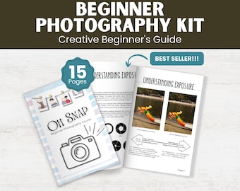 Photography Class Kit for Kids: Beginner Lessons and Printable Guide (PDF Download)