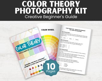 Color Theory Photography Prompts for Kids: Beginner Lessons PDF Download
