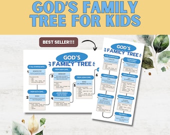 Genealogy of Jesus Kit: God's Family Tree, Bible Study (Digital Download)