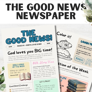 The Good News Newspaper for Kids: Fun Educational Learning (PDF Download)