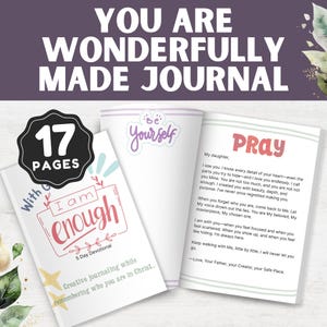 Christian Kid&#39;s Prayer Journal: Daily Devotional, Homeschool Resource (PDF Printable)