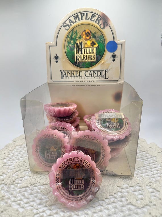1980s Vintage Yankee Tarts Candle Wax Melts- Holiday PRICE DROP- Millie Fleurs