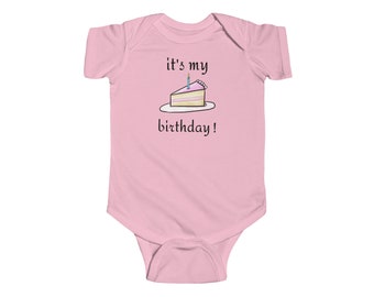 Birthday Onesie, Baby first birthday, 1st birthday shirt, baby birthday shirt