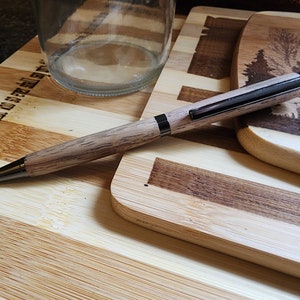 Personalized Pen, Exotic wood pen, Wood Turned Pen, Wood Twist Pen, Hand Turned Pen, Homemade Wooden Pen, Exquisite Personalized Pen