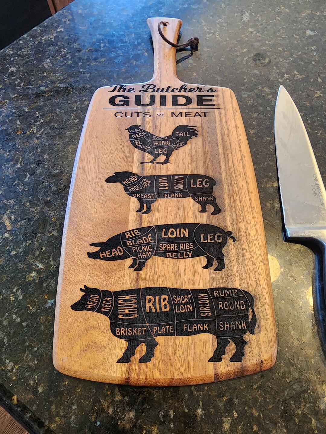 Laser Engraved Cutting Board Cutting Board Charcuterie Etsy