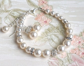 Bridesmaid Jewelry Bridesmaid Bracelet Vintage Theme Nude Etsy