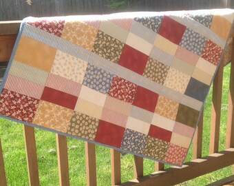 Spring Flower Crib Quilt