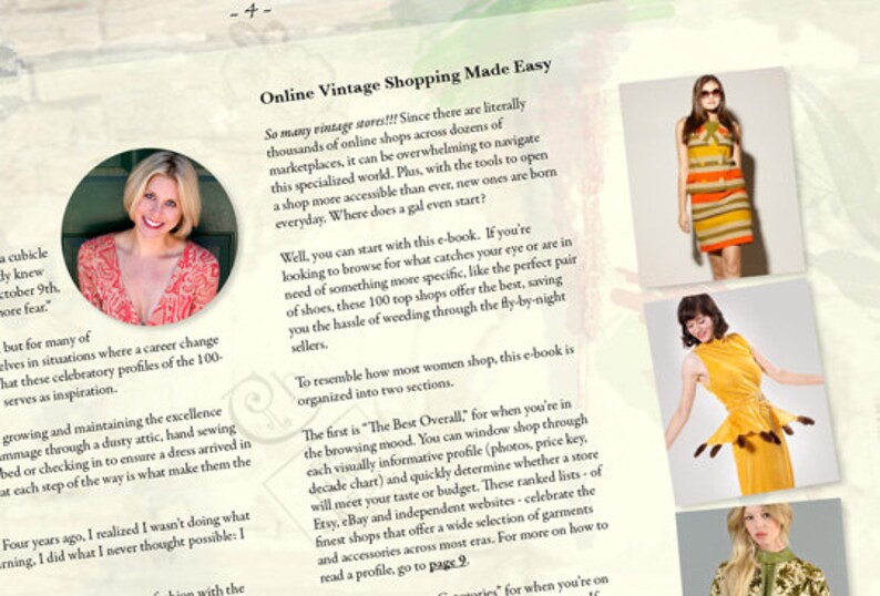 The 100 Best Vintage Shops Online Etsy