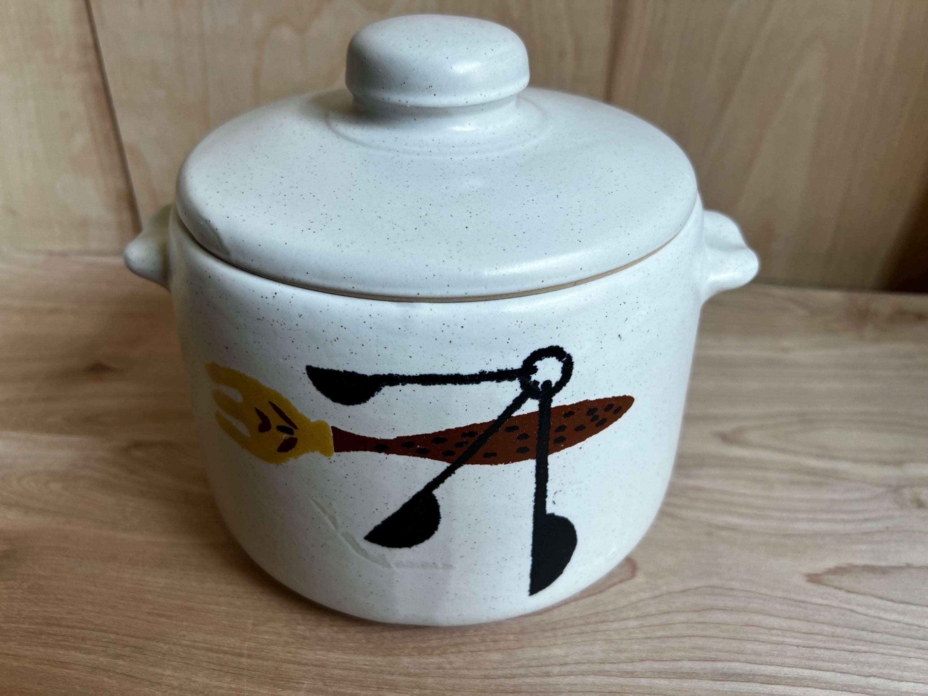 kiritoto【boch】美品　ランブイエ　ポット1970年代 Vintage Tea Pot Kitchen Wall Pocket, 1950-70s Ceramic Funny