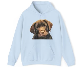Chocolate Labrador Retriever - Unisex 50/50 Hoodie