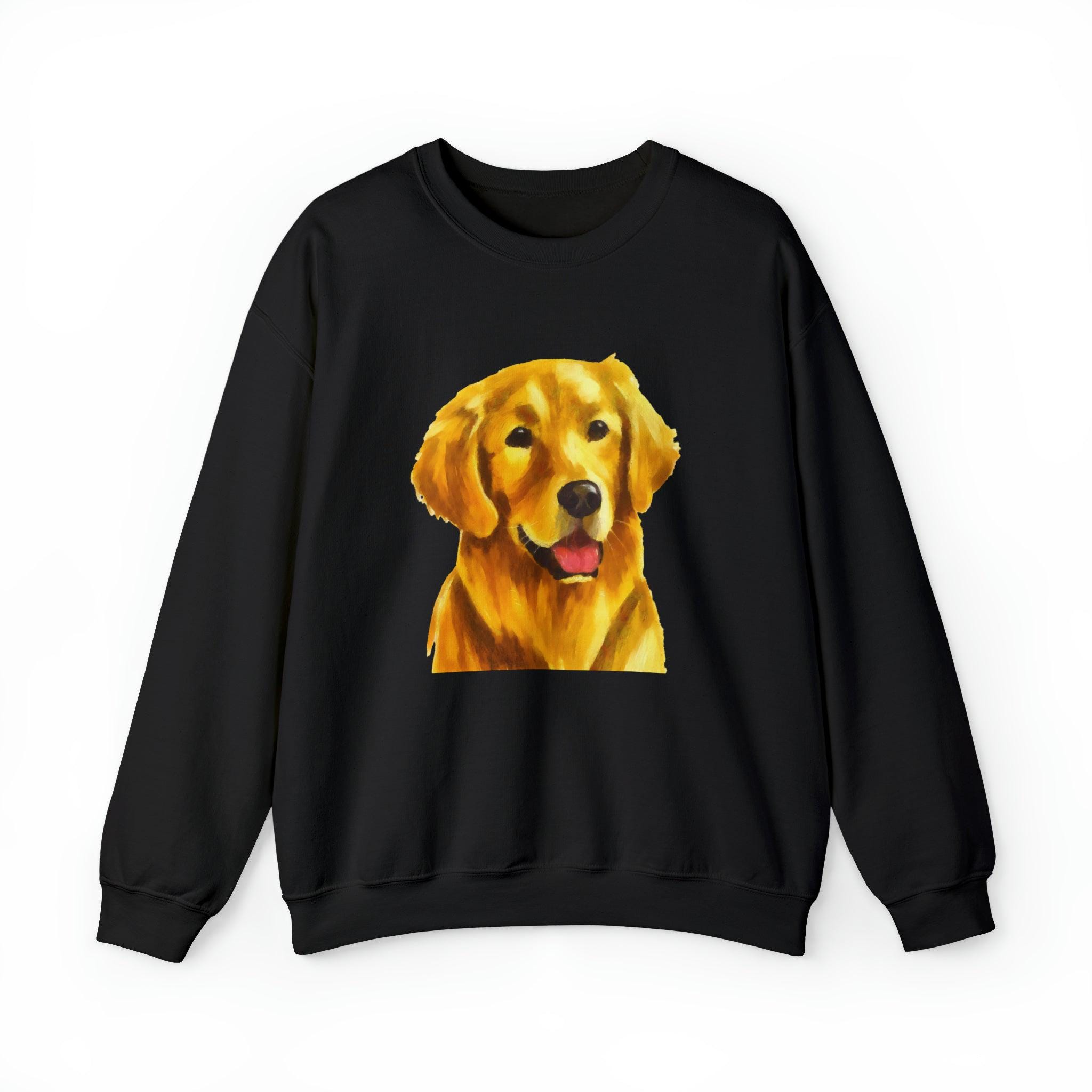 Golden Retriever 'beau' Unisex 50/50 Crewneck Sweatshirt - Etsy
