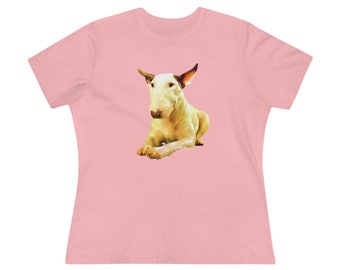 English Bull Terrier 'Sacha' Women's Relaxed Fit Tee