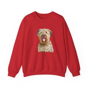 Bouvier des Flandres Fine Art Painting, uniseks sweatshirt met ronde hals