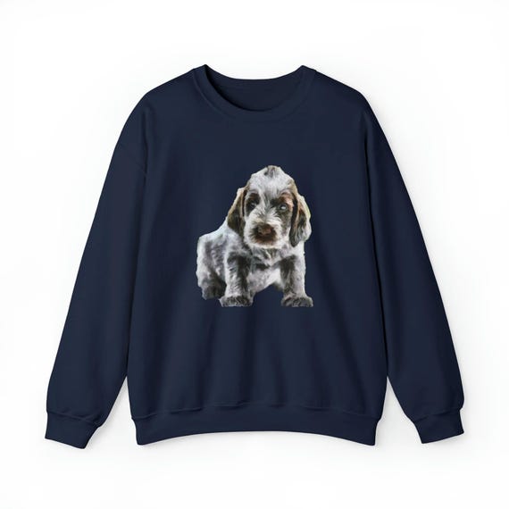 Spinone Italiano Unisex 50/50 Crewneck Sweatshirt Australia