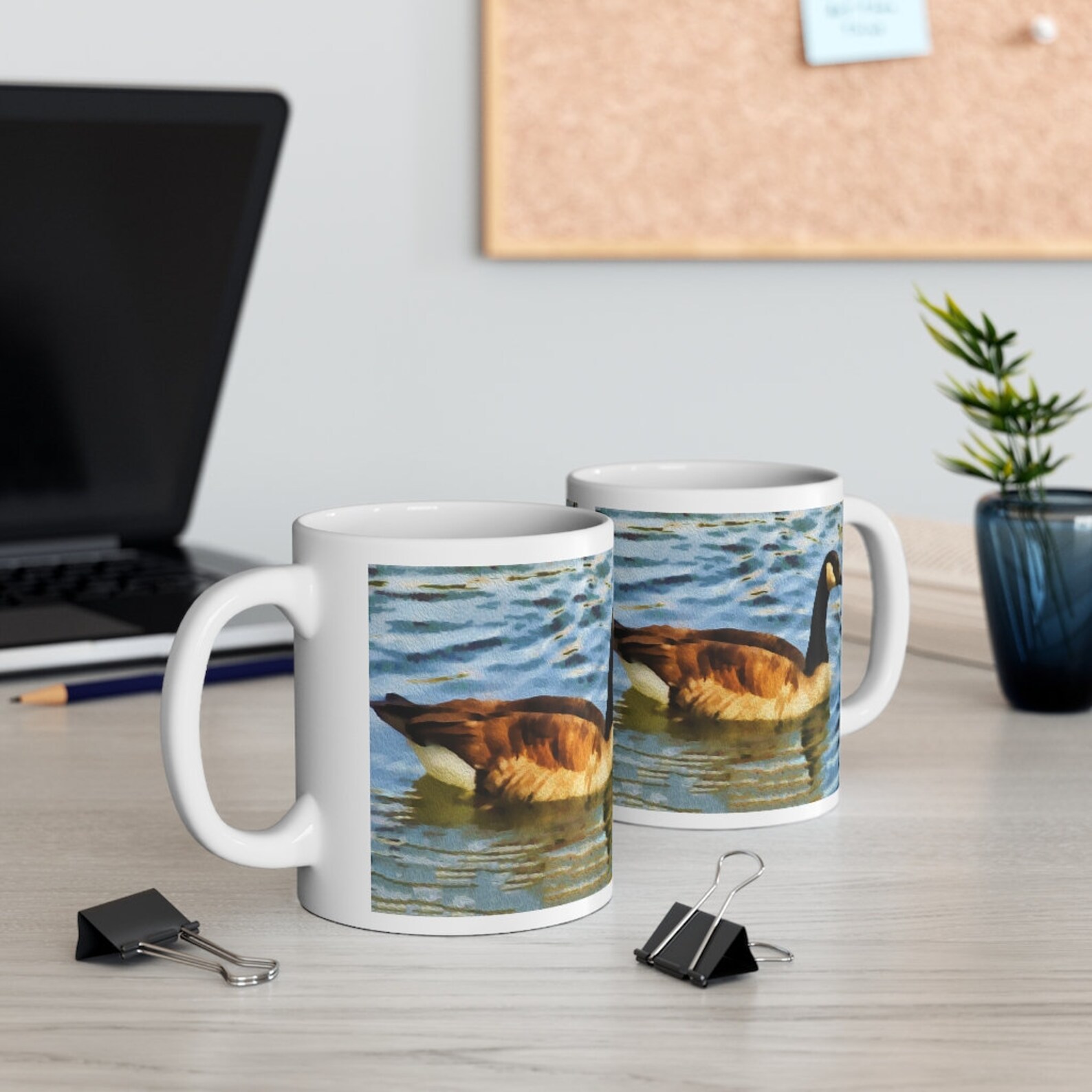 Canadian Goose Ceramic Mug 11oz Etsy