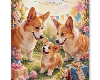 Welsh Corgi - Welcome Home New Puppy