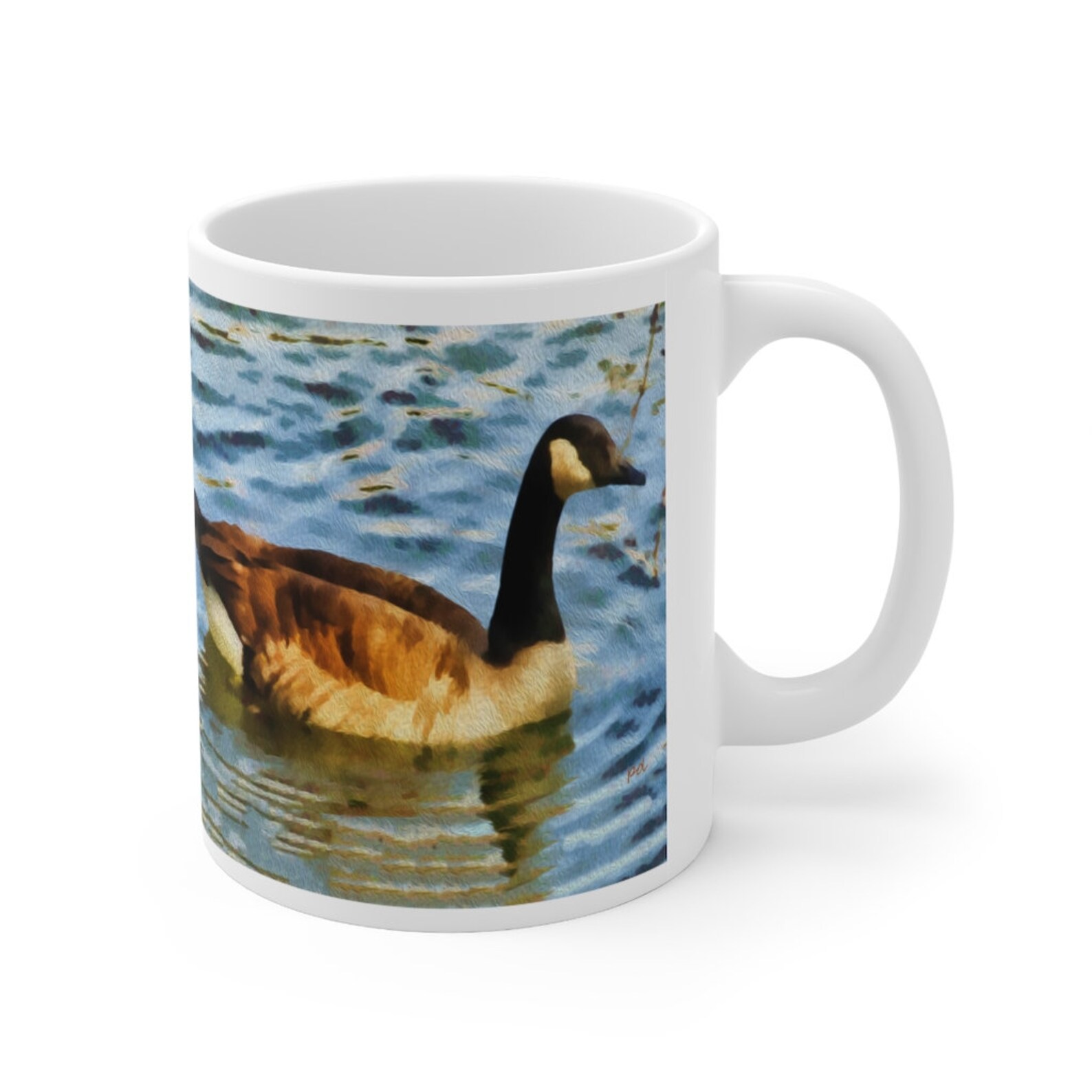 Canadian Goose Ceramic Mug 11oz Etsy