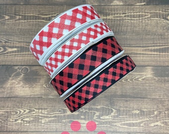 3 yards of Gingham ribbon ~ 5/8" or 7/8"