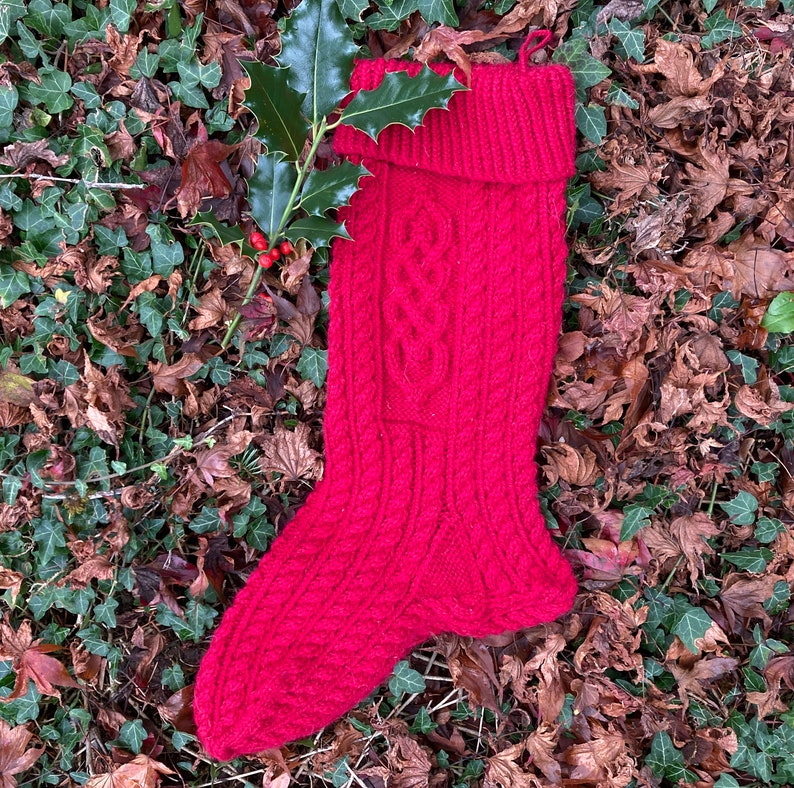 Christmas Stocking Knitting Kit Etsy