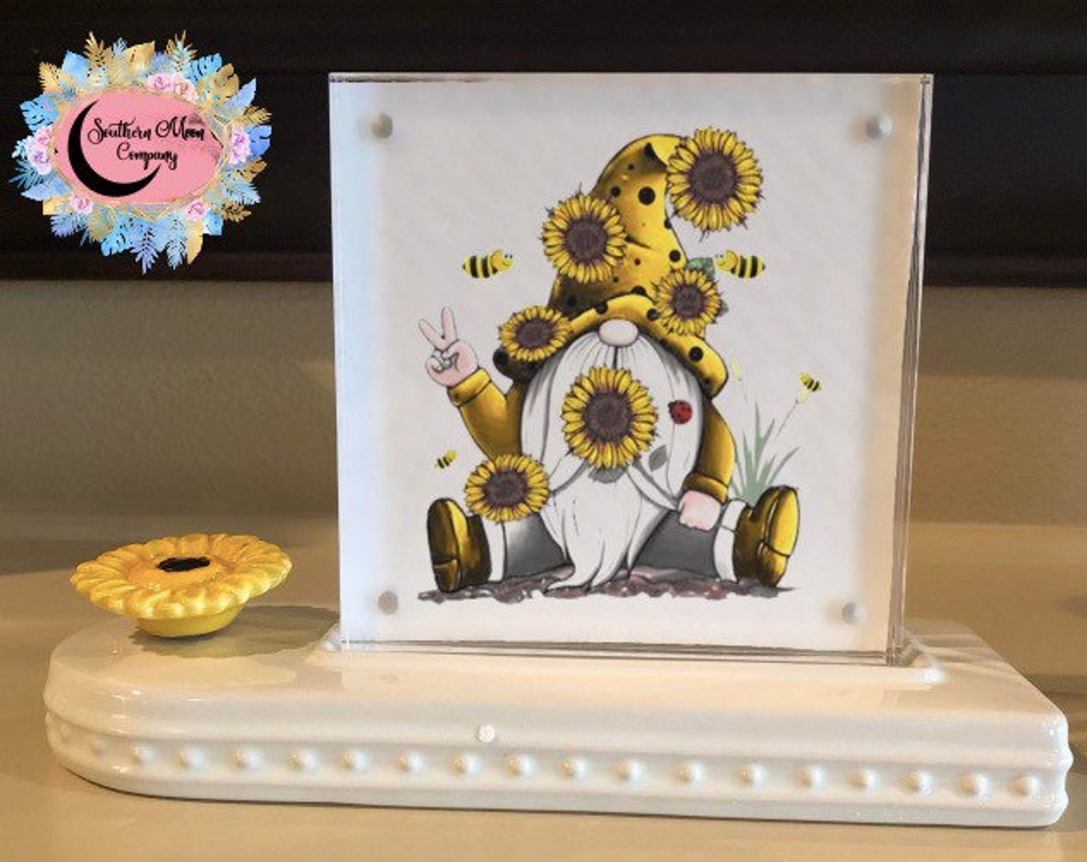 Gnome Frame Insert Nora Fleming Etsy