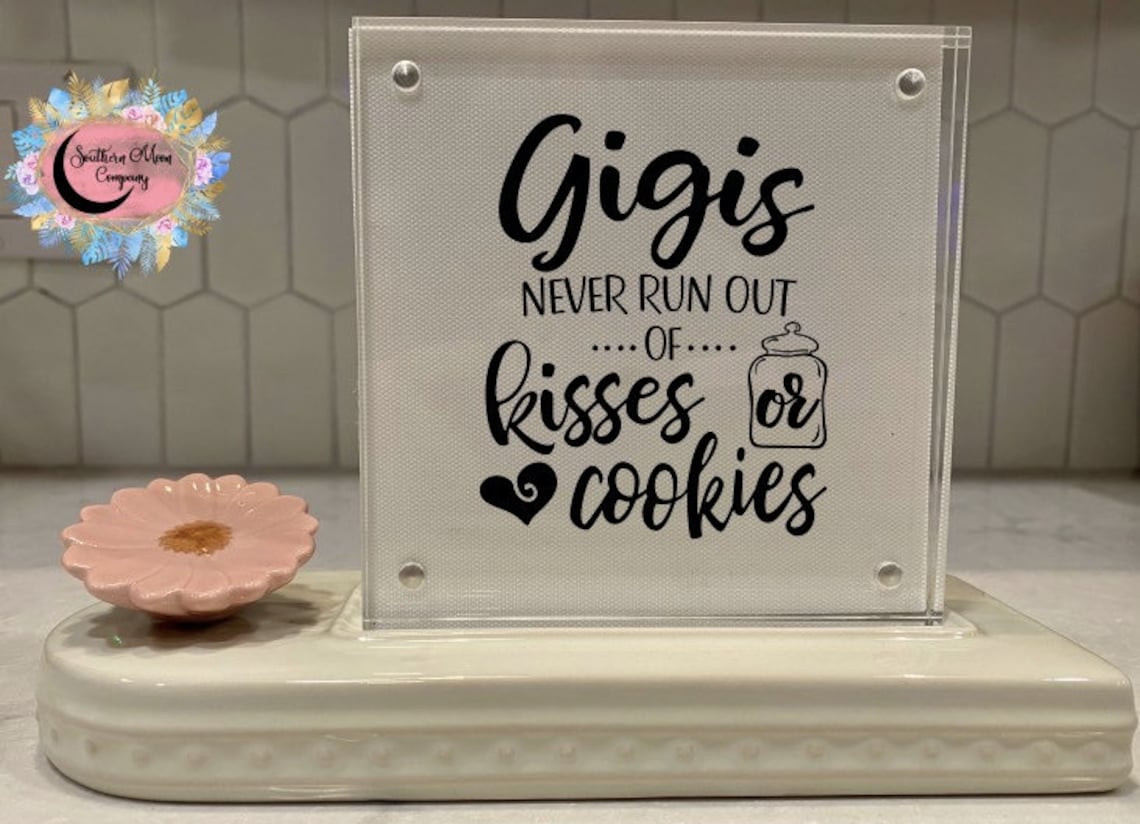 Grandma/Gigi/Nana/Mimi Frame Insert Nora Fleming Etsy