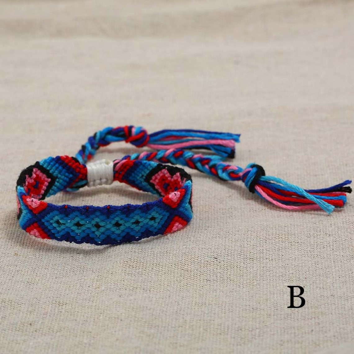 Nepal Woven Friendship Bracelets with a Sliding Knot Closure Etsy