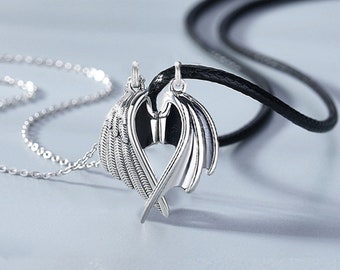 Couple Necklace Magnetic - Etsy