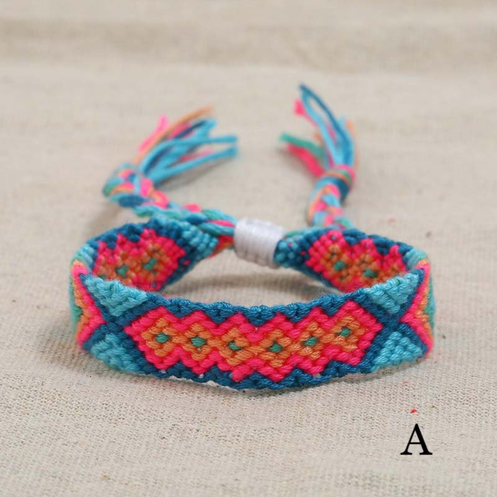 Nepal Woven Friendship Bracelets with a Sliding Knot Closure Etsy