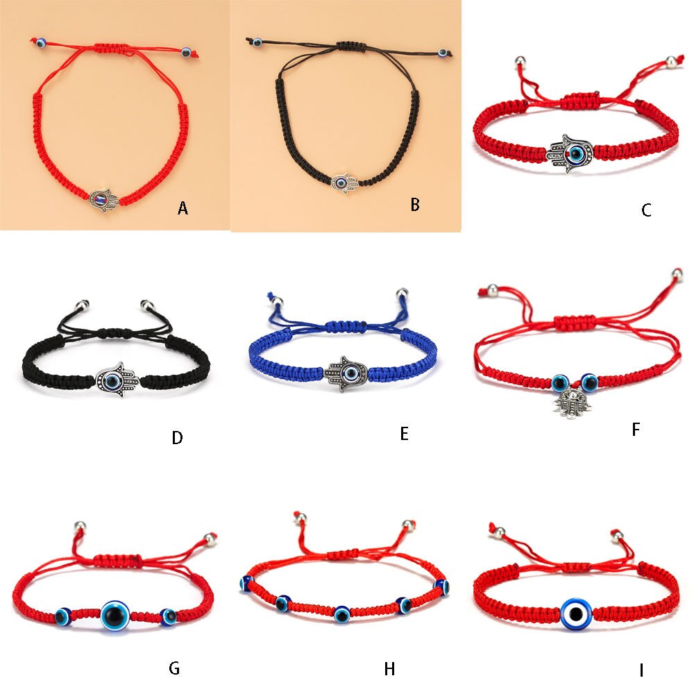 Evil Eye Bracelet Blue Eye Vintage Handwoven Protective Etsy