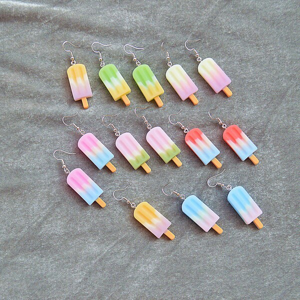 Ice Cream Earrings Etsy