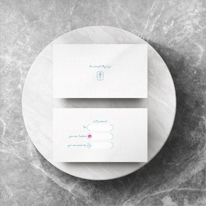 Vous avez attiré mon attention carte de visite de rencontre unique, fichier numérique drôle, carte de visite de rencontre plein d'esprit, carte de rencontre Canva téléchargeable