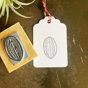 Vintage 1980’s Watermelon Rubber Stamp, Fruit Stamps For Crafts, Junk Journal Planner Supplies
