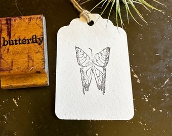 Sellos de mariposa vintage, sellos de insectos vintage, suministros para correo postal
