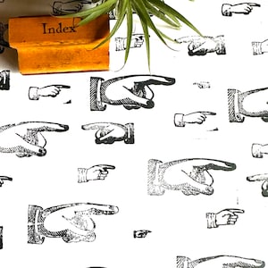 Wählen Sie Ihren Vintage Index Stempel, Zeigefinger Hand Holz & Stempel, Bullet Journal und Planer Zubehör