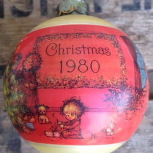 1980 Hallmark Christmas Ornament in original box