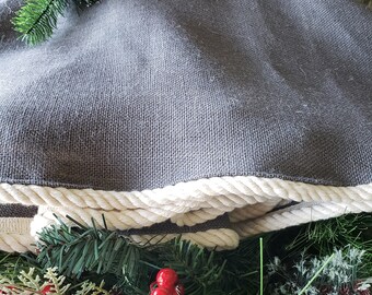 Gray Tree Skirt Gray Tree Skirt