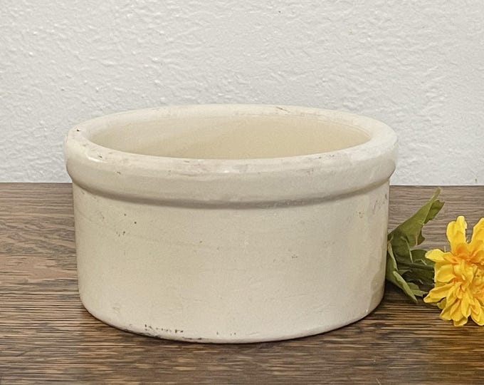 Mini Crocks Vintage Miniature Beige RRP Co Roseville Ohio Crock, Miniature ...