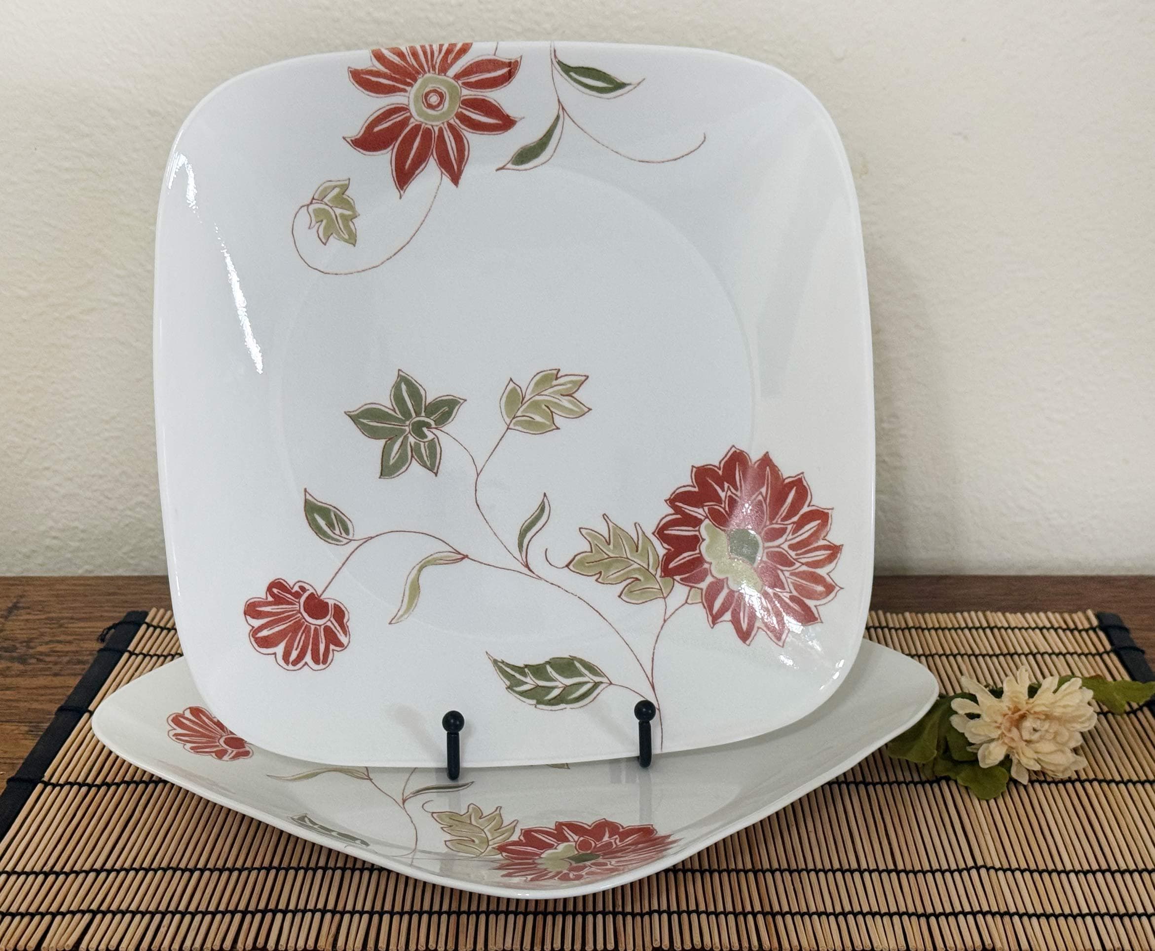 Vintage Corelle Flower Sets - Etsy