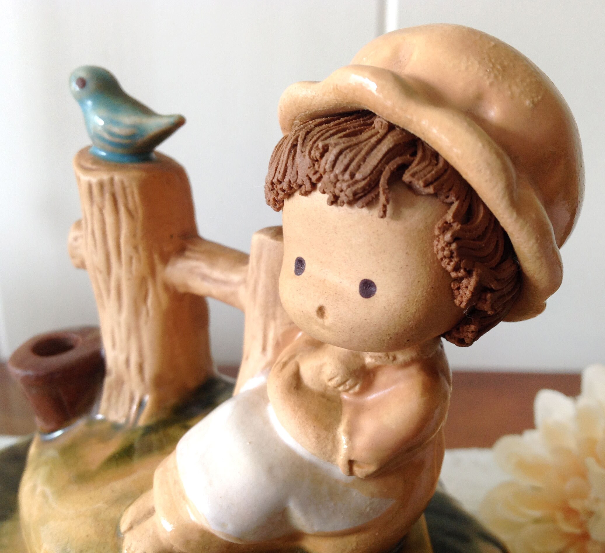 彫刻 Chicchi BlueBirdChicchi Vintage Gucci Italy Bird Chick Sugar Bowl Figurine. | eBay