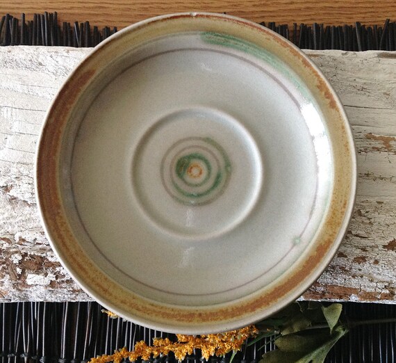 Iron Mountain Stoneware Whispering Pines Small Plate Saucer Etsy
