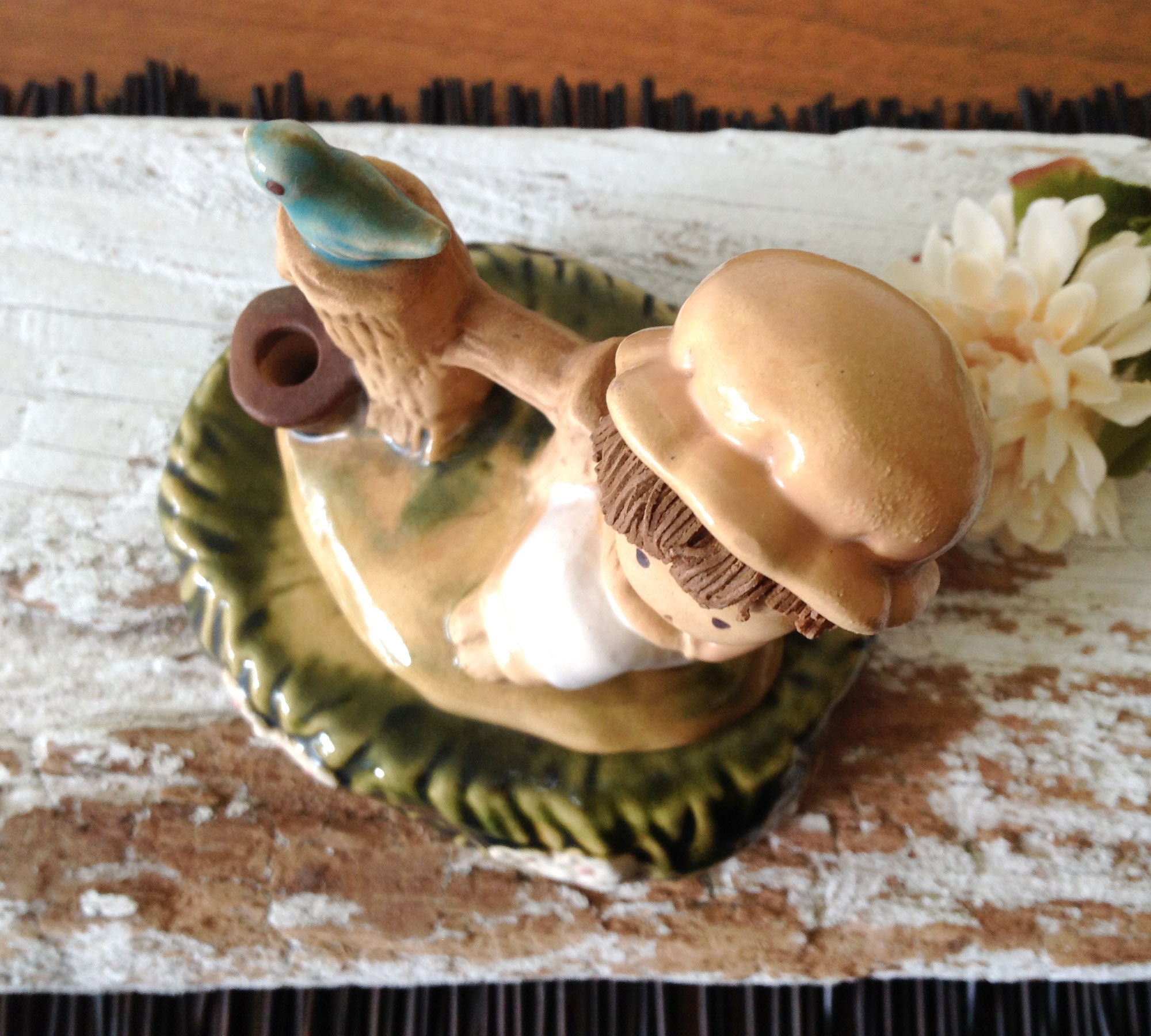 彫刻 Chicchi BlueBirdChicchi Building block inspired by bird-shaped wine vessel from Zhou