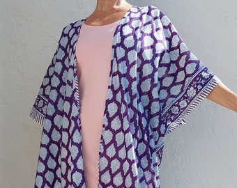beach cover up in soft cotton