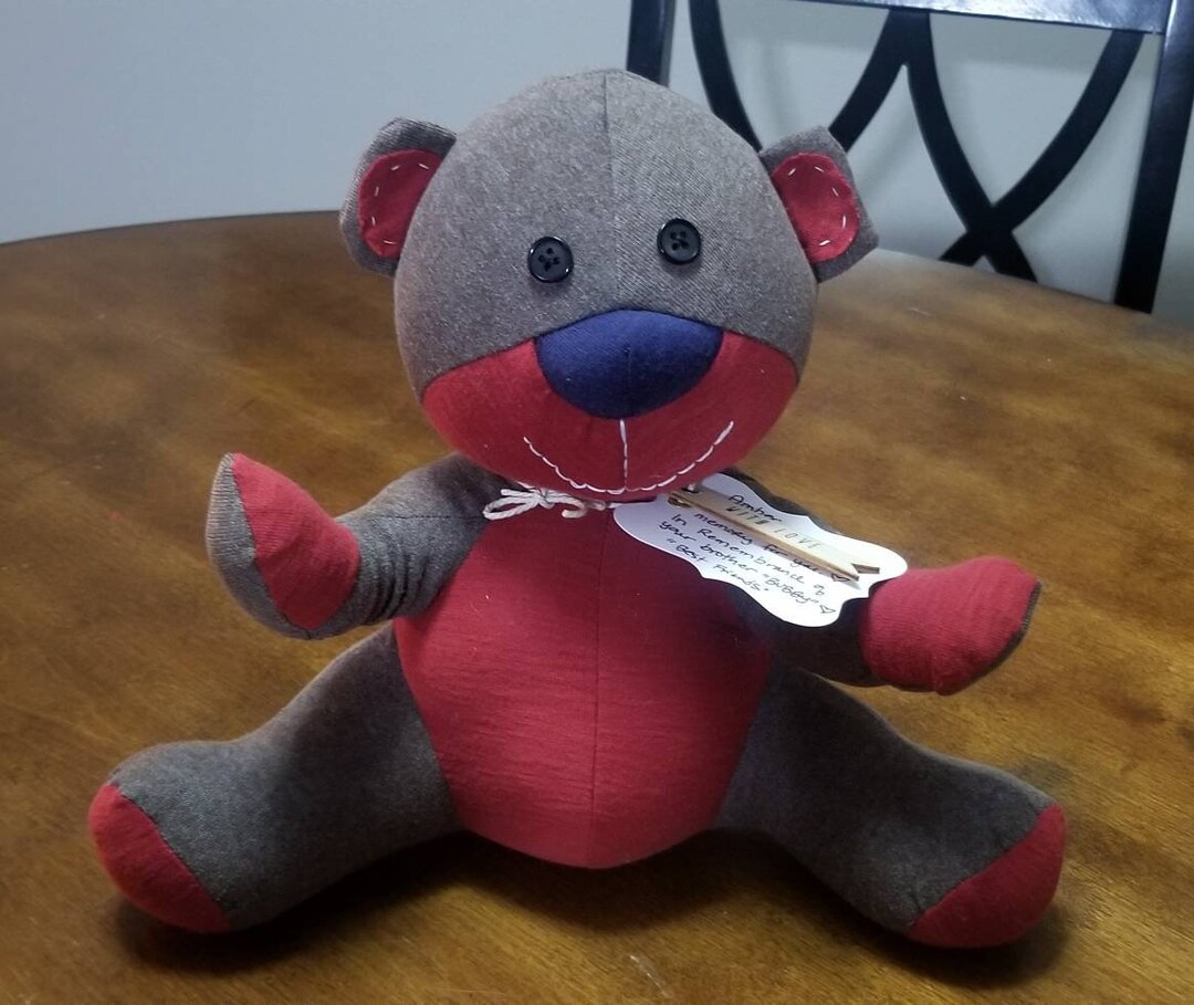 Memorial Stuffed Animal Loss of a Loved One Gift Stuffed Etsy