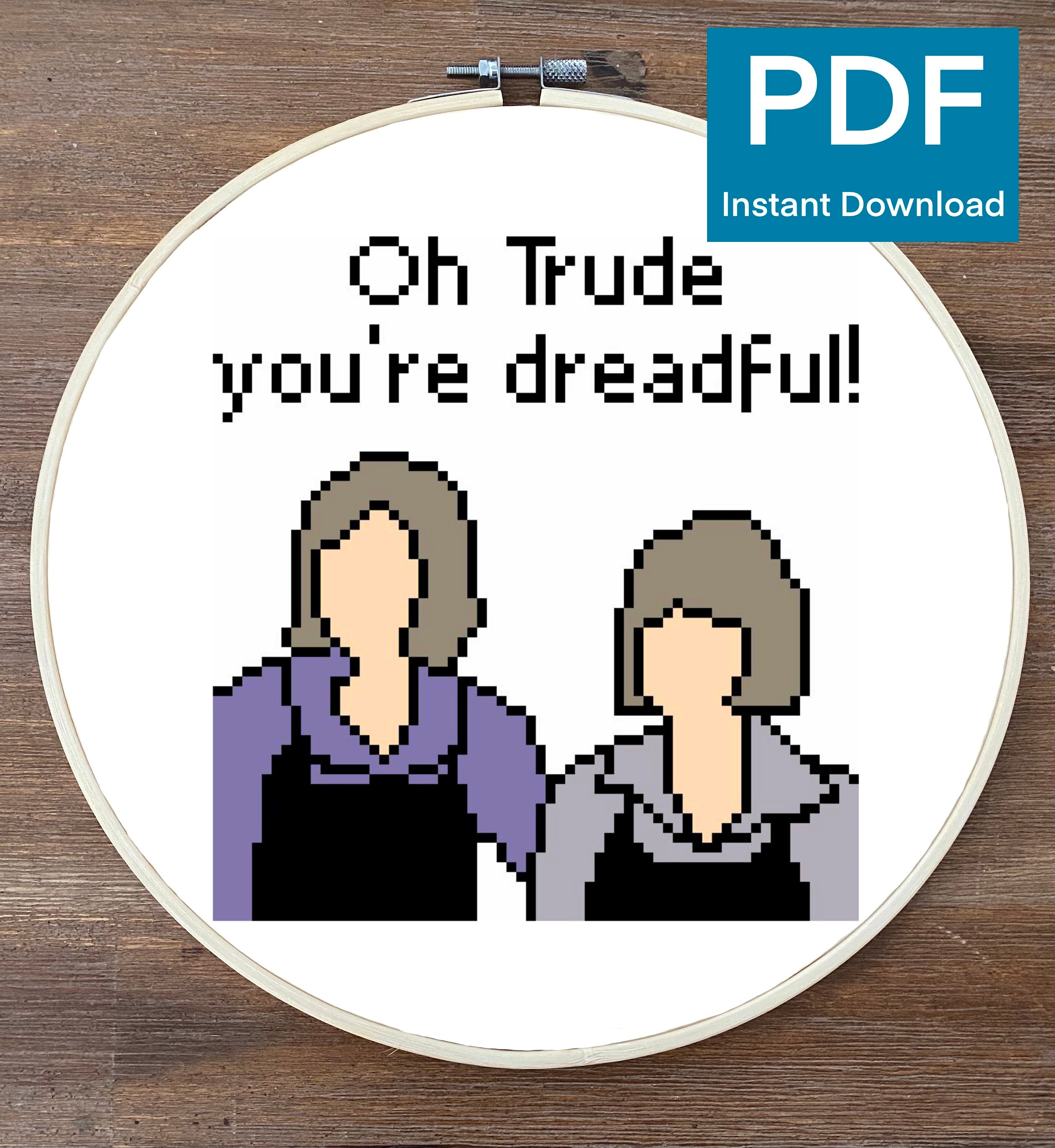 Kath and Kim Trude and Prue Oh Trude You