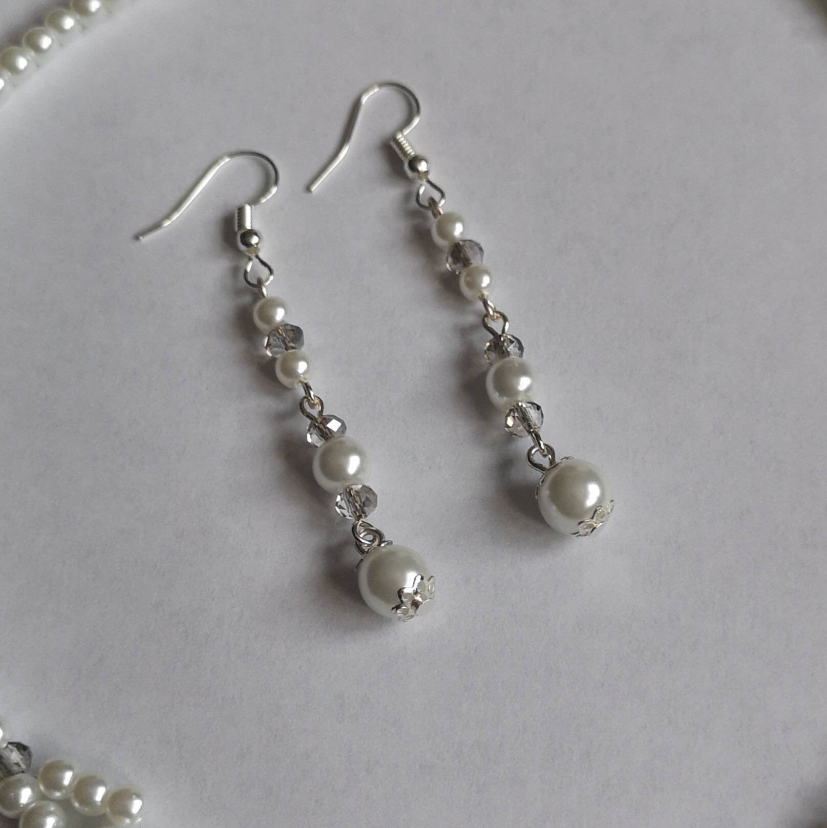TARATATA - BOUCLES D'OREILLES pendantes - perles