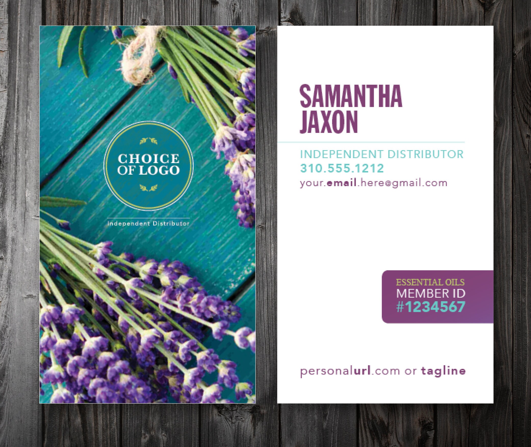 BUSINESS Cards Personalized Essential Oils Thick 16pt