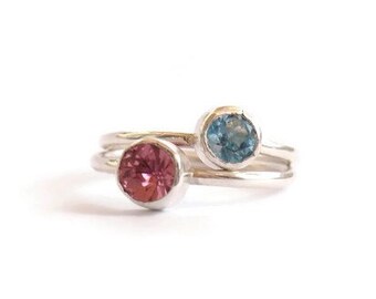 Gemstone rings