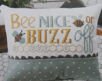 Bee Nice by Primrose Cottage Stitches
